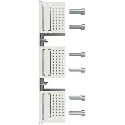 ABB KITEFFPXT63pcs Vorderseitig verlängertes Anschlusszubehör für Unterteil 3 Stück 1SDA104768R1