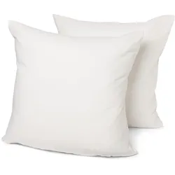 Tchibo - 2 Kopfkissen-Schutzbezüge - offwhite