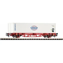 Piko Containertragwagen Lgs DB AG Cosco Container 40" mit Panda Ep VI (Spur H0)