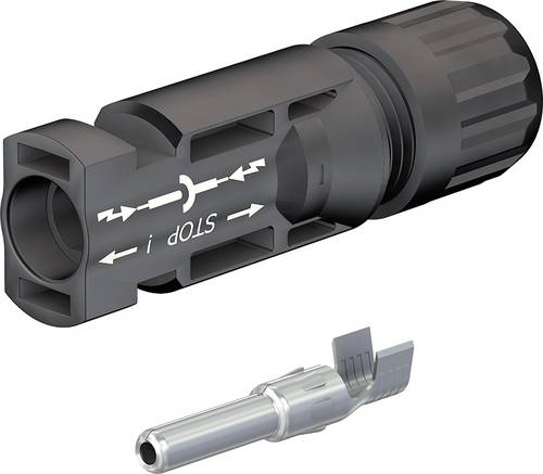 Stäubli Kupplungsbuchse, -stecker MC4 32.0015P0001-UR PV-KST4/6I-UR Inhalt: 1St.