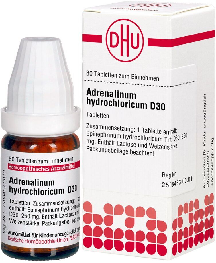 DHU Adrenalin Hydrochl. D30 Tabletten