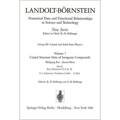 Key Element: O / Schlüsselelement: O, Gebundene Ausgabe von W. Pies,A. Weiss, Springer Berlin, 978-3-540-09593-4