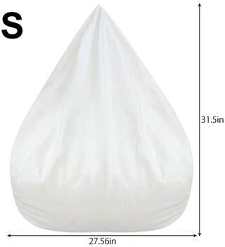Inspire Essentials Bean Bag Inner Liner Replacement Sofa Cover Insert Durable Storage Fill Bag s 70x80cm 2pcs