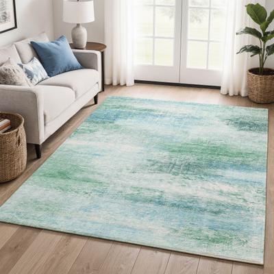 Addison Rugs Premium Washable Super Soft Ombre Burke Mayfield Rug
