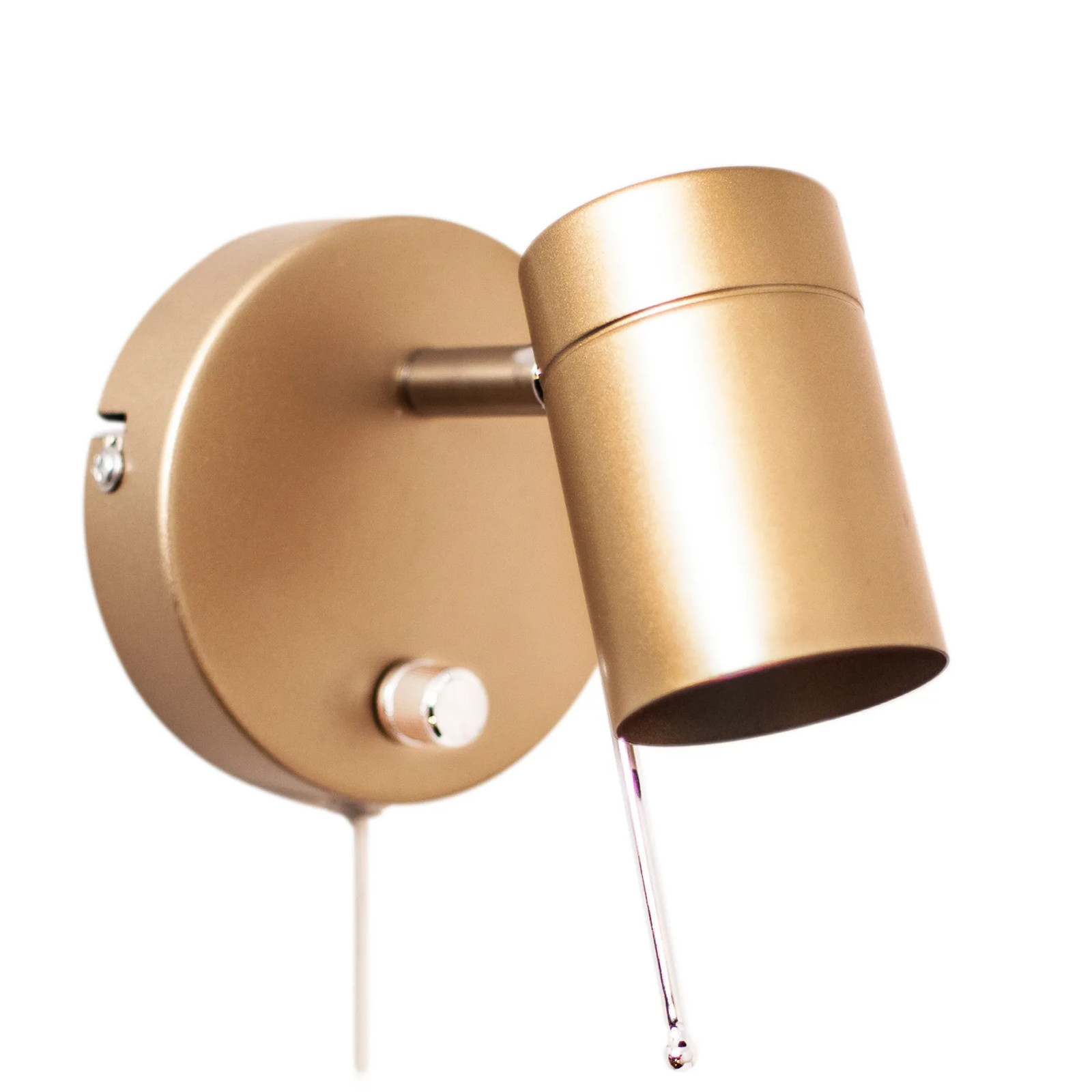 By Rydéns Correct Wandlamp Goud - Dimbaar en Modern