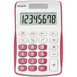 GENIE Taschenrechner 120 P 8-stellig pink