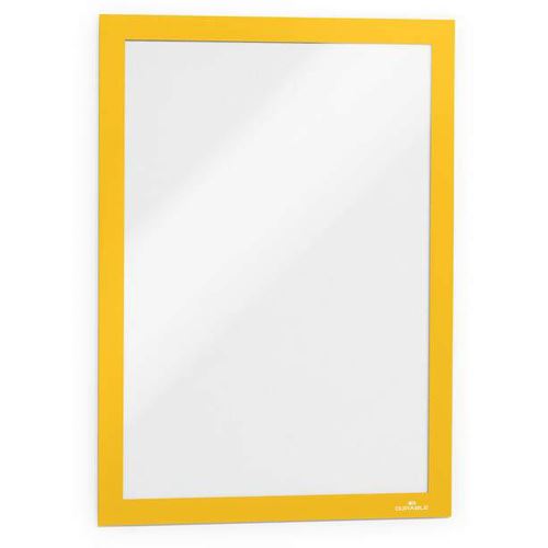 DURABLE 2 Magnetrahmen selbstklebend DURAFRAME gelb