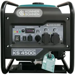 "Könner & Söhnen" Inverter-Generator KS 4500i - 4.2kW Nennleistung - Benzinmotor - 230V