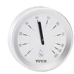 Tylö Hygrometer Brilliant Silver