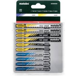Metabo 623600000 Stichsägeblattsortiment 3,H+M+Kunst, 10-teilig (623600000) 1 Set
