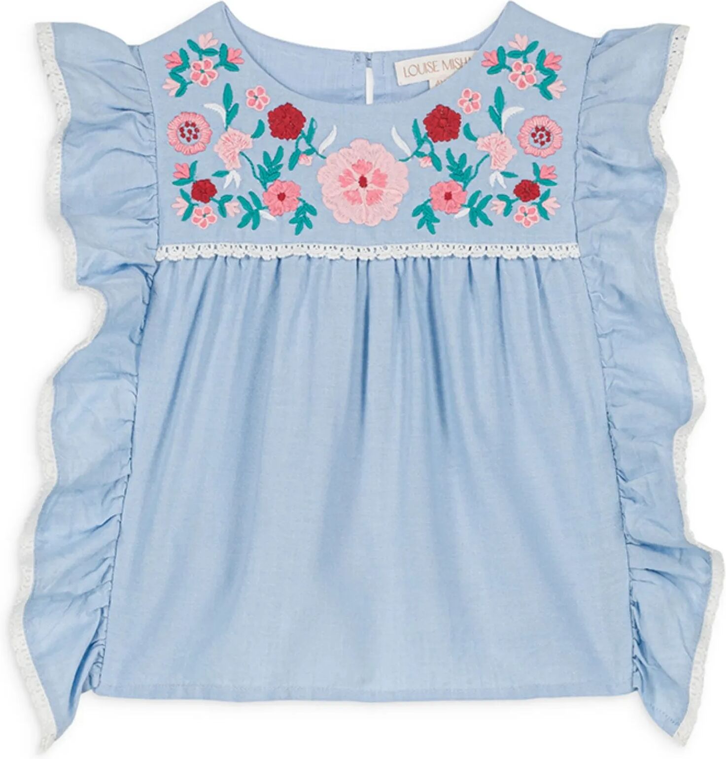 Louise Misha Blouse Mala Bleu 12 ans