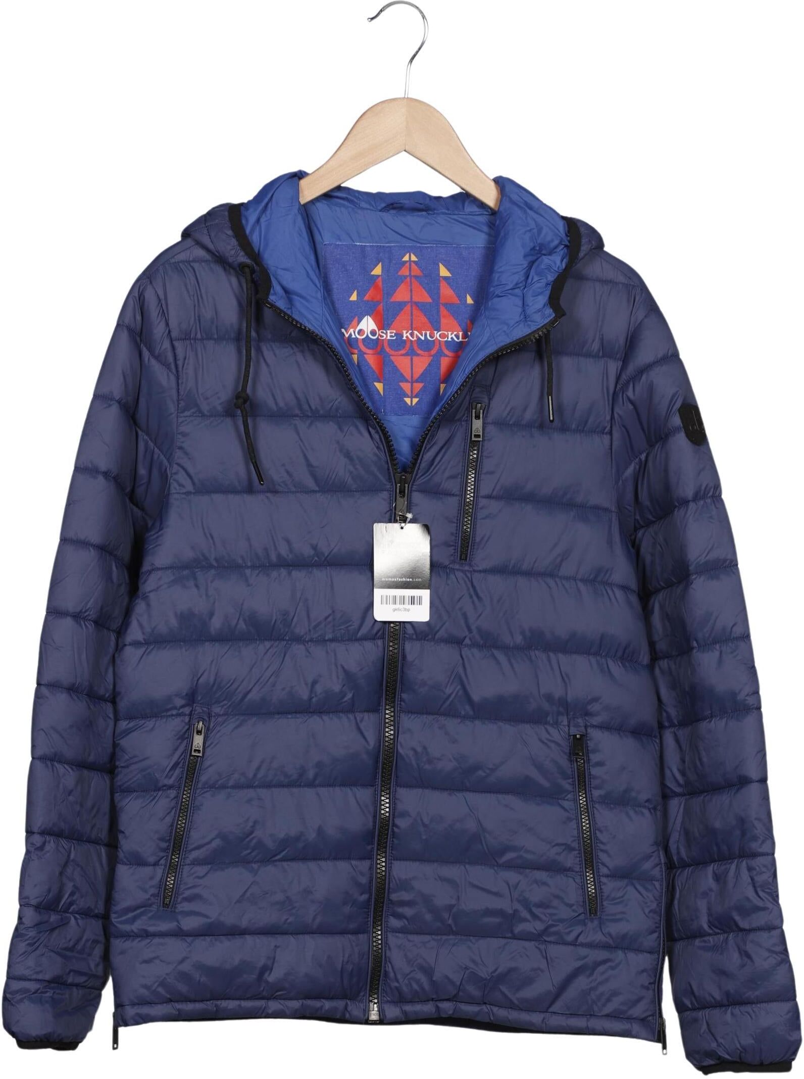 Moose Knuckles Herren Jacke, Marineblau, Gr. M, Synthetik - Second Hand