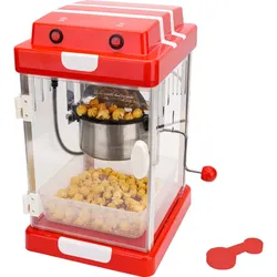 Casativo Popcorn-Maschine im roten Retro-Look, Fun Kitchen, Rot