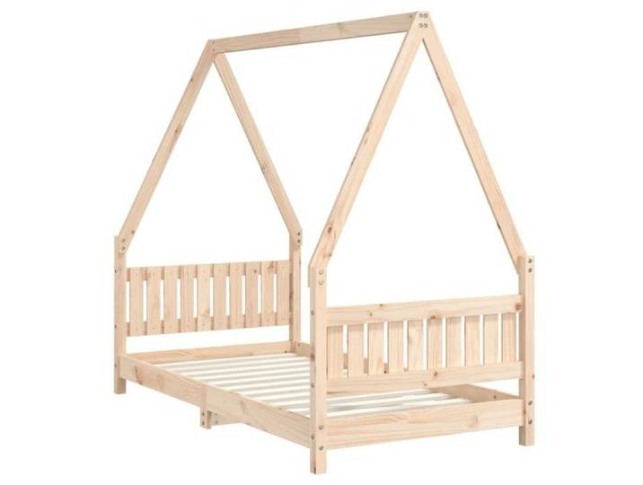 Bon plan  Lit cabane d'enfant - JILI HOT - Sommier inclus - 80x160cm - Bois de pin massif Thome2768896