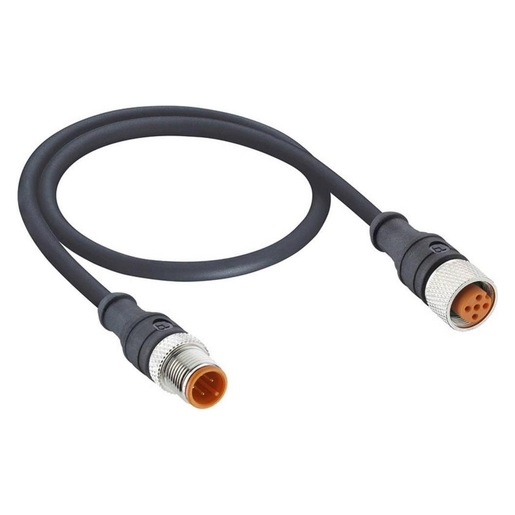 Lutronic 1097 Sensor-/Aktor-Anschlussleitung M12 Stecker, gerade 1.50 m Polzahl: (1097)