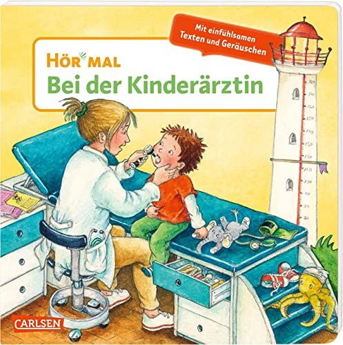 Kyrima Trapp - Hör mal (Soundbuch): Bei der Kinderärztin: Pappbilderbuch über den ersten Arztbesuch für Kinder ab 2 Jahre - mit authentischen Geräuschen, einfühlsamen Texten und erstem Sachwissen - Preis vom 17.10.2026 19:25:27 h