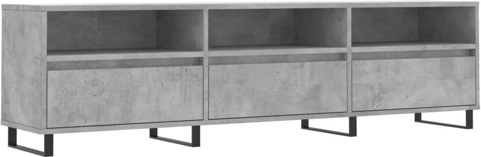 17 Stories Mevlude TV Stand for TVs up to 65" Concrete Grey 65"