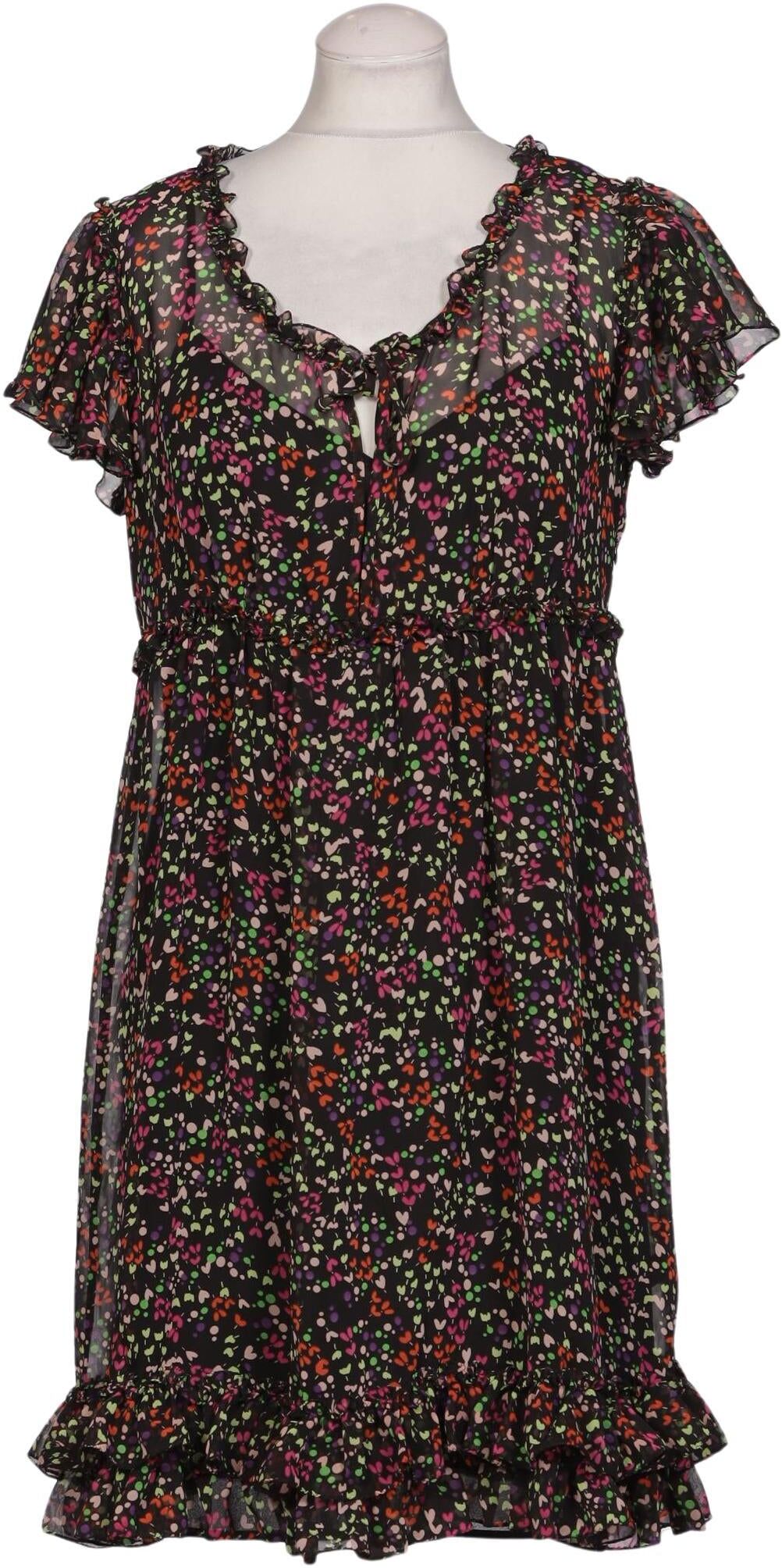 TED Baker Damen Kleid, Mehrfarbig, Gr. EU 40 (Ted Baker 3), Synthetik - Second Hand