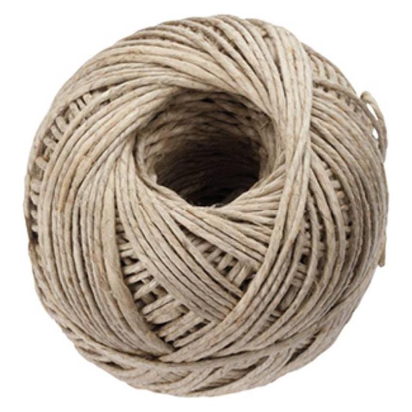 Dörner + Helmer DH Bindfaden Ø 2 mm, Knäuel, Hanf, natur 8x 100m (0.20 cm) (190413)