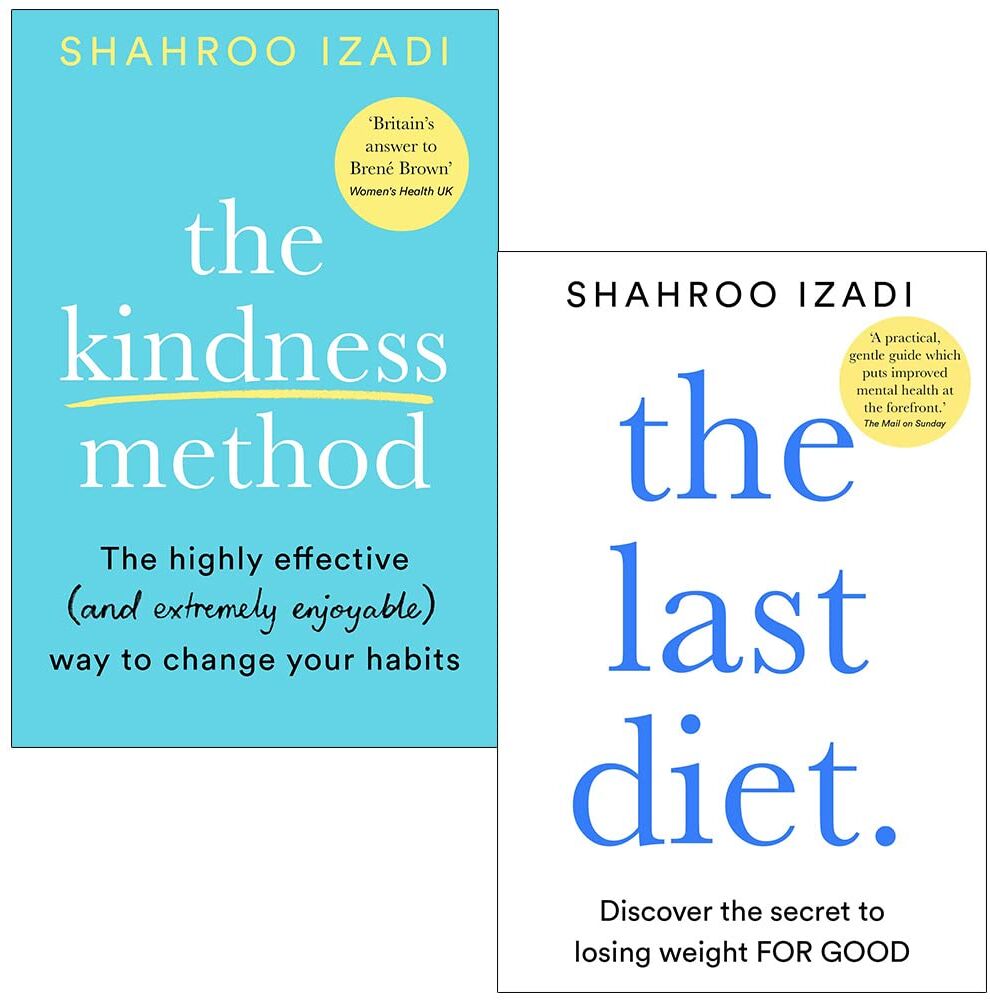 Bluebird Shahroo Izadi 2 Books Collection Set The Kindness Method, The Last Diet