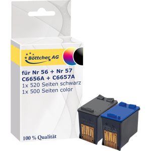 kompatibel für HP 56 + 57 SA342AE Druckerpatronen