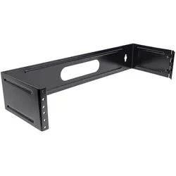 Intellinet Wandbefestigungsklammer für Patch Panel, Serverschrank Zubehör, Schwarz