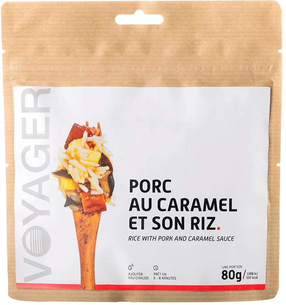 Voyager  - Porc Au Caramel & Son Riz 80 g. - Repas Lyophilisé