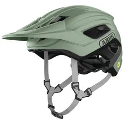 ABUS Fahrradhelm CliffHanger MIPS | Mist Green | Größe L
