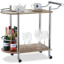 Relaxdays, Servierwagen, Servierwagen