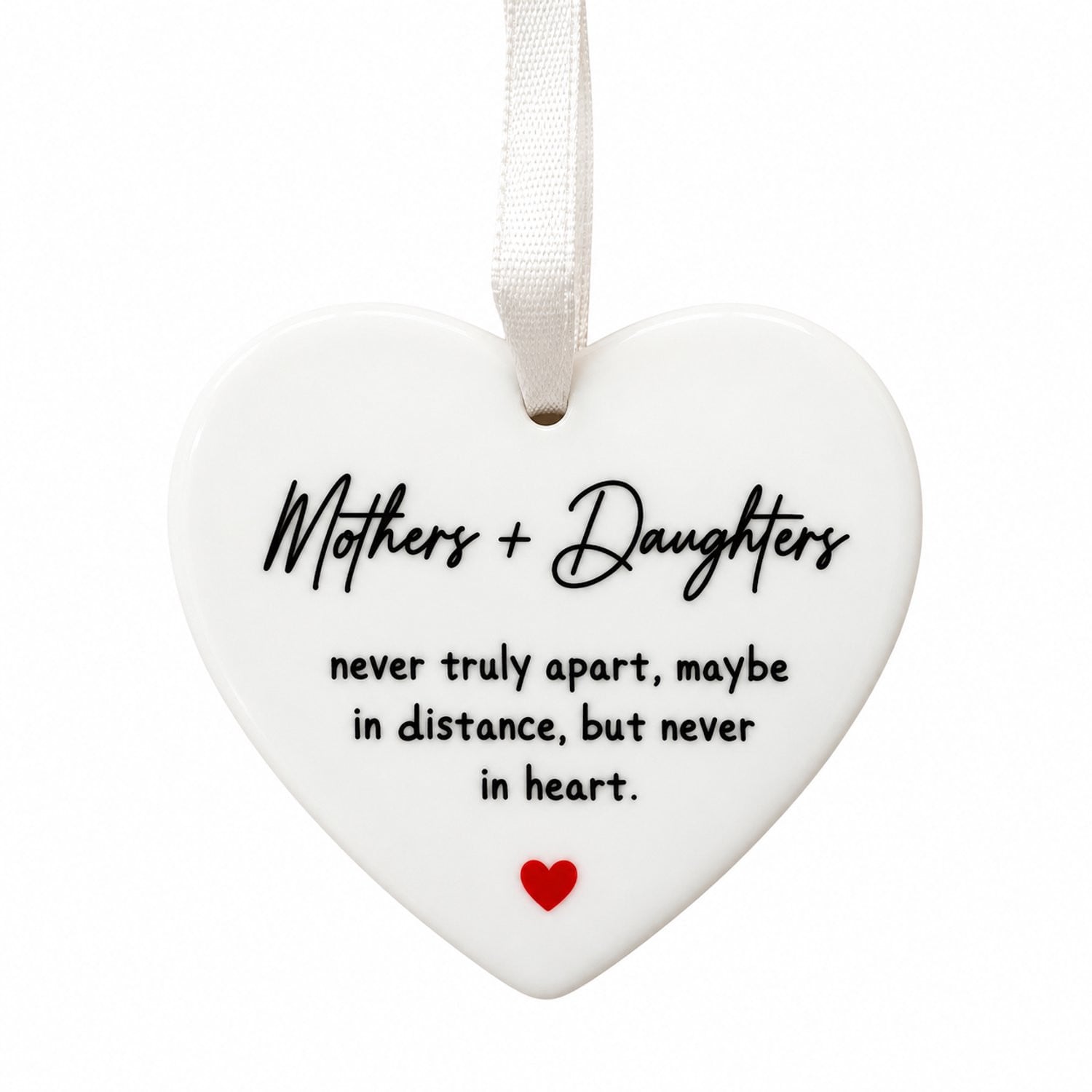 Decoratieve hanger Mother-Daughter met hartmotief voor Moederdag