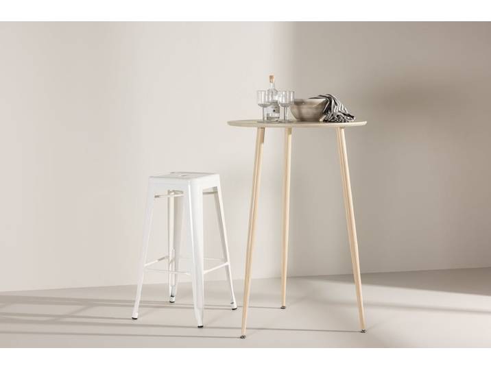 Esstisch Solana - elegant und praktisch - Weiß lasiert - Luxusbetten24