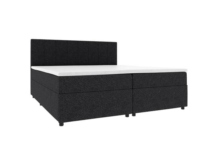 Boxbett 140/200 cm Schwarz
