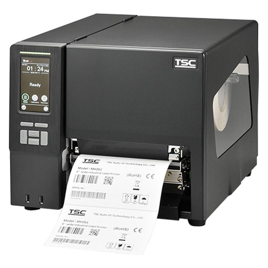 TSC MH261T, 8 Punkte/mm (203dpi), Disp., RTC, USB, USB-Host, RS232, LPT, Ethernet (203 dpi) (MH261T-A001-0302)