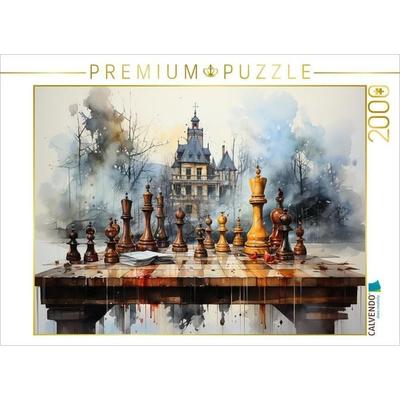 CALVENDO Puzzle Aufgestellt | 2000 Teile Lege-Größe 90x67cm Foto-Puzzle für glückliche Stunden, Sonstige von , Calvendo Puzzle