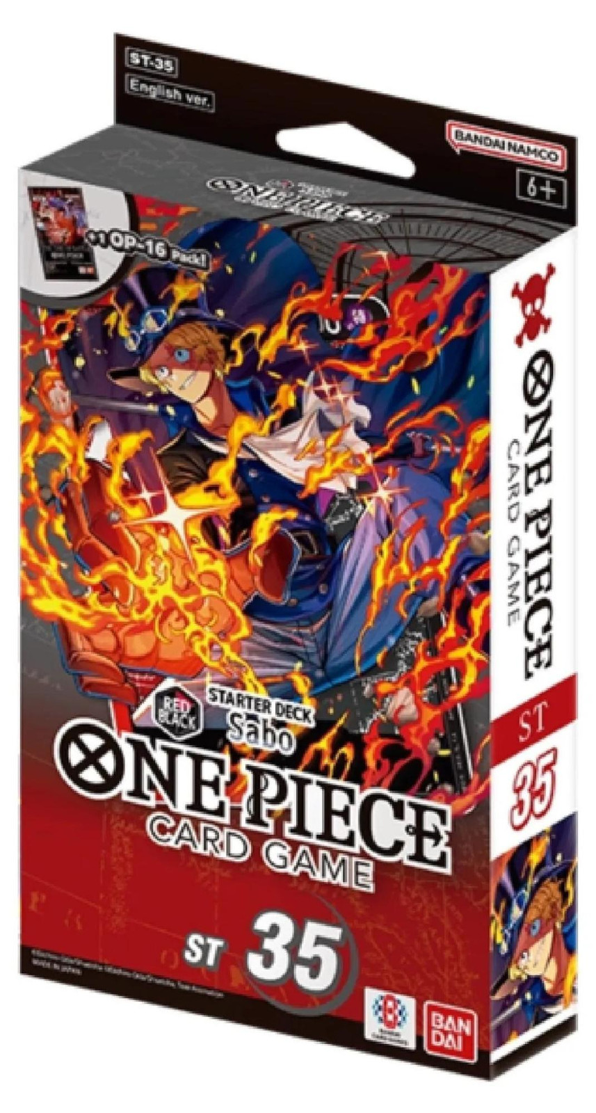 Bandai One Piece Card Game Starter Deck ST-35 Rood Zwart Sabo