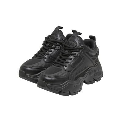 Trainingsschuh BUFFALO "Buffalo BINARY ATHENA - VEGAN NAPPA/MESH", Damen, Gr. 40, schwarz, Kunstfaser, unifarben, Schuhe