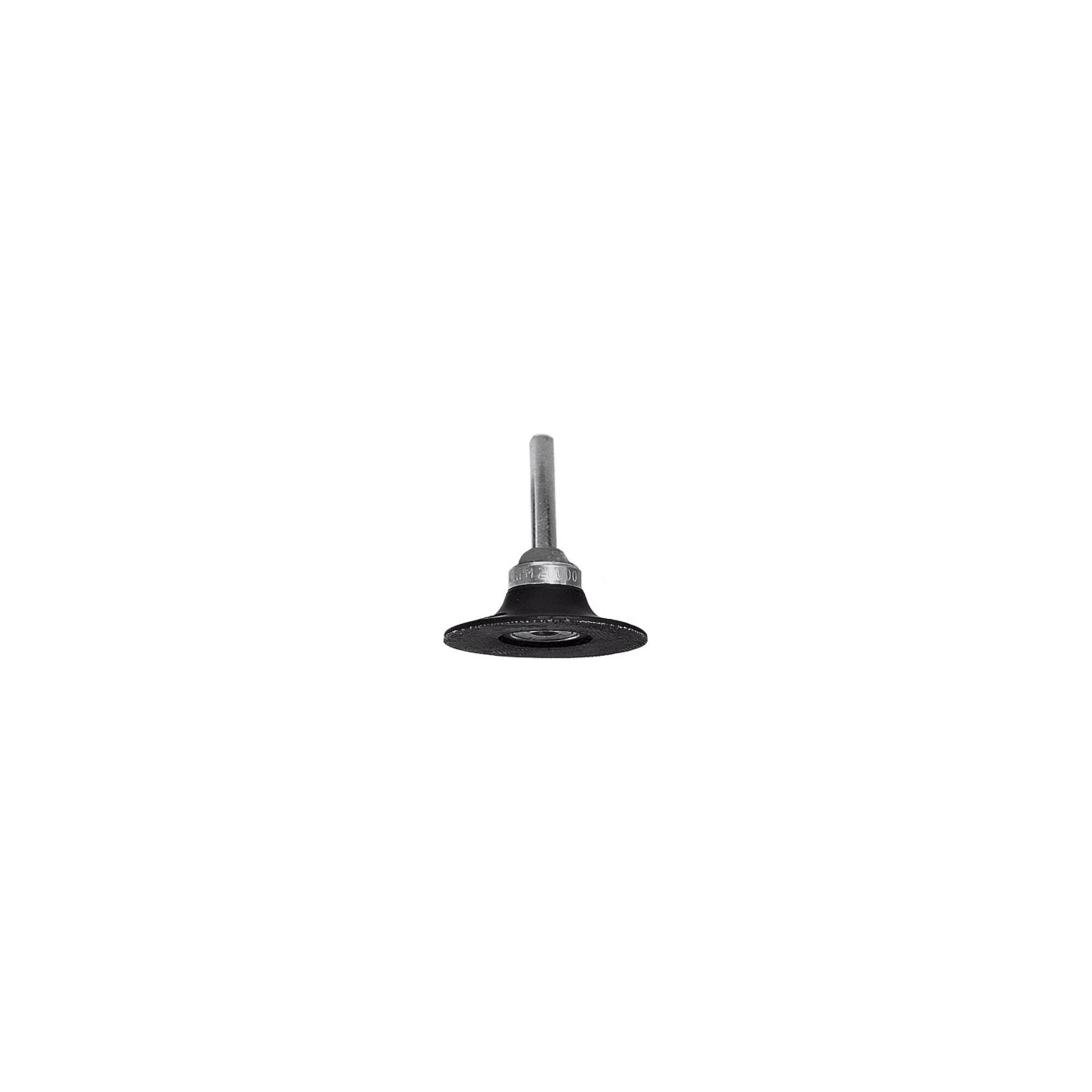 3M ROLOC Gummi-Schleifteller, Schaftdurchmesser 6 mm, hart, 50 mm Außendurchmesser (7000062724)