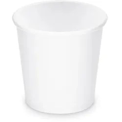 Pappbecher (PAP/PE) weiß Ø62mm 110ml `0,08L/4oz/XS`