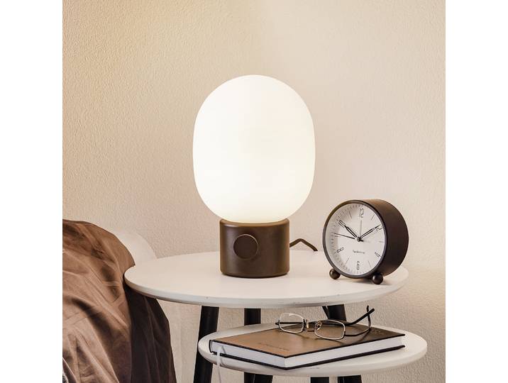JWDA Tischleuchte S Black - Audo Copenhagen - Wohnzimmer - Design - Glas