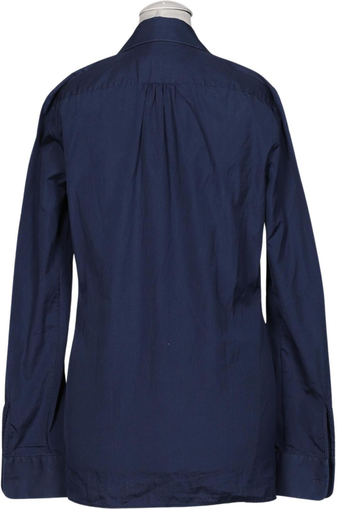 Dsquared2 Damen Bluse, Marineblau, Gr. EU 34 (IT 40), Baumwolle - Second Hand