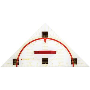 Geoliner Tafelzeichengerät 303, Geodreieck, 80 cm Hypotenuse, aus Kunststoff, magnetisch