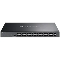 TP-Link 32-Port 10GE SFP+ L2+ Managed Switch für Unternehmensnetzwerke (32 Ports), Netzwerk Switch, Schwarz