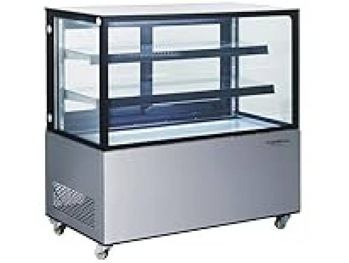 CombiSteel Vitrine Professionnelle Réfrigérée 4 Faces Vitrées - 370 L