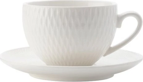 Maxwell & Williams Set Espressotassen mit Untertasse DIAMONDS 90ml 4 Stück, 4 Stk