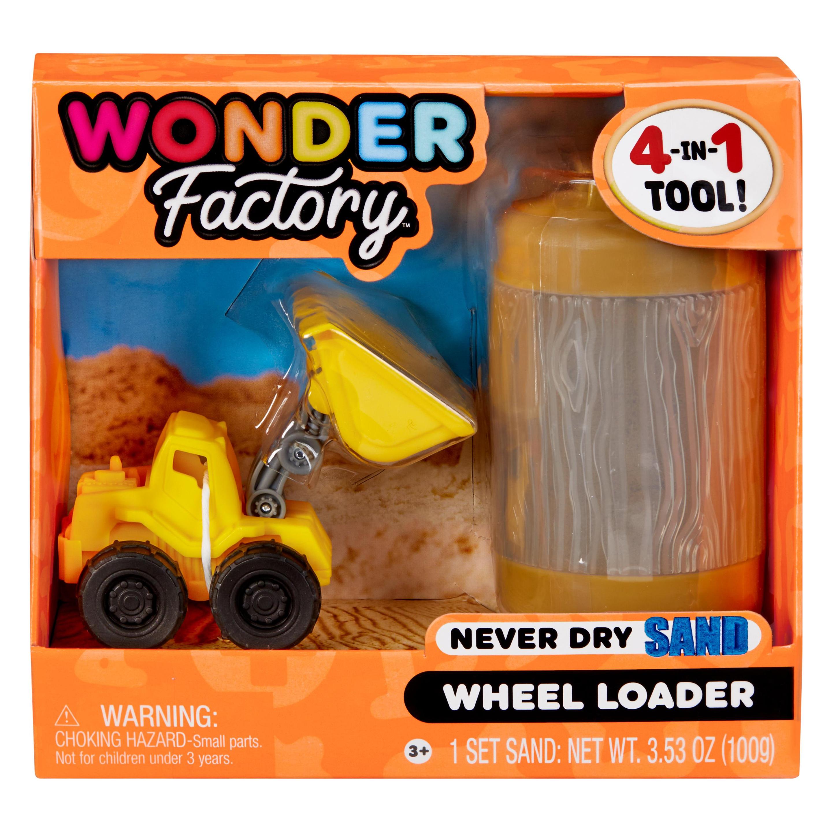 MGA Wonder Factory Never Dry Sand - Braun + Loader (532927)