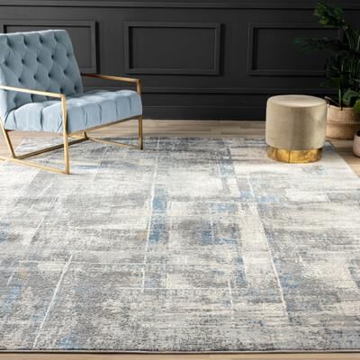 KALATY Lumina High-Low Pile Abstract Area Rug