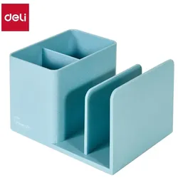 Deli EZ420 Stiftehalter Stroh, Weizen Blau