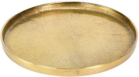 Tirolix Vassoio Tondo 25 cm Saint Tropez Gold