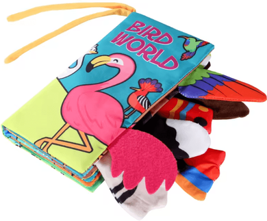 Inspire Curations Make Your Babys First Learning Experience Soft, Safe, And Full Of Discovery With This Delightful Baby Cloth Book. Desig bird Cloth Book