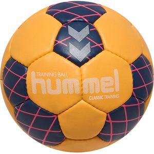 Hummel Handball Classic Training HB, 229164-4194-3, Größe 3, orange/marine, 435 Gramm, Trainingsball
